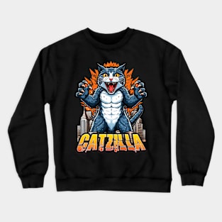 Catzilla S01 D38 Crewneck Sweatshirt